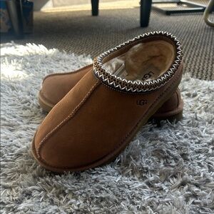 UGG Chestnut Suede Slip-Ons